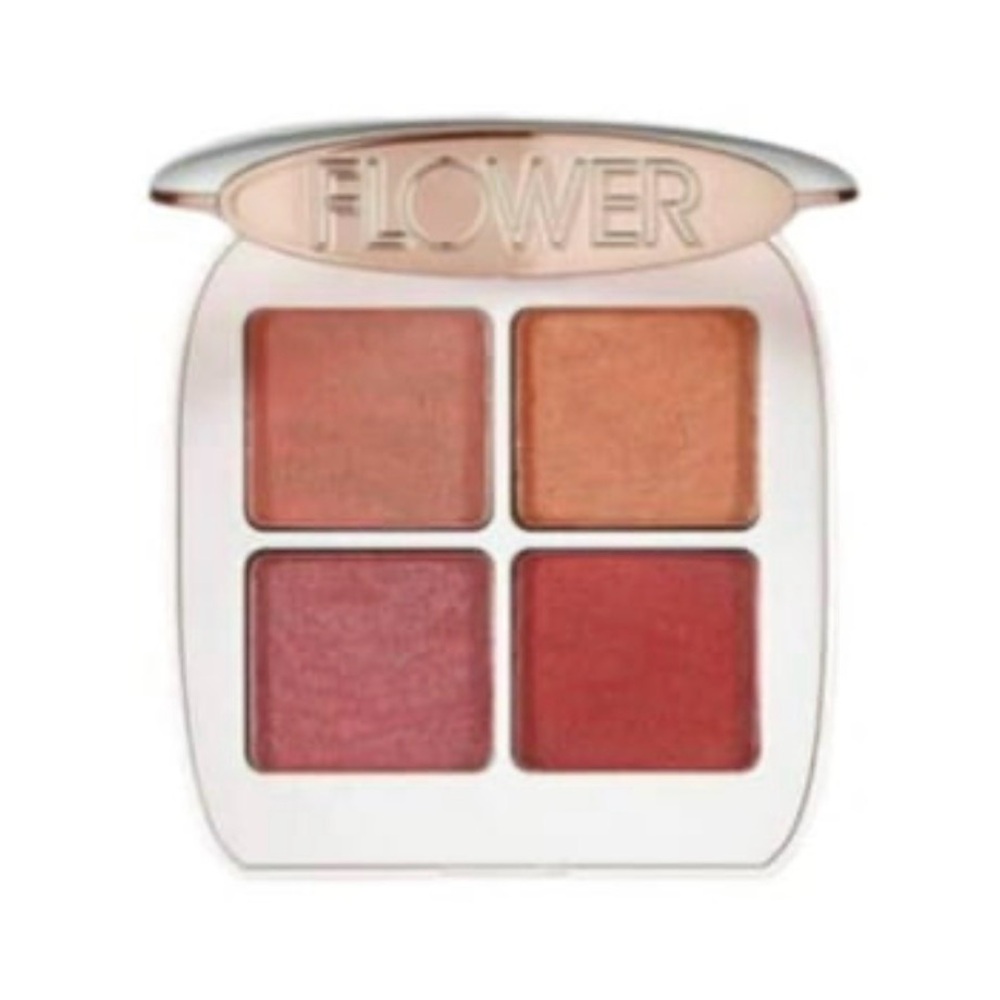 FLOWER BEAUTY Petal Play Eyeshadow Quad - Berry- More‎